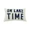 20" x 12" On Lake Time Pillow by Celebrate It™